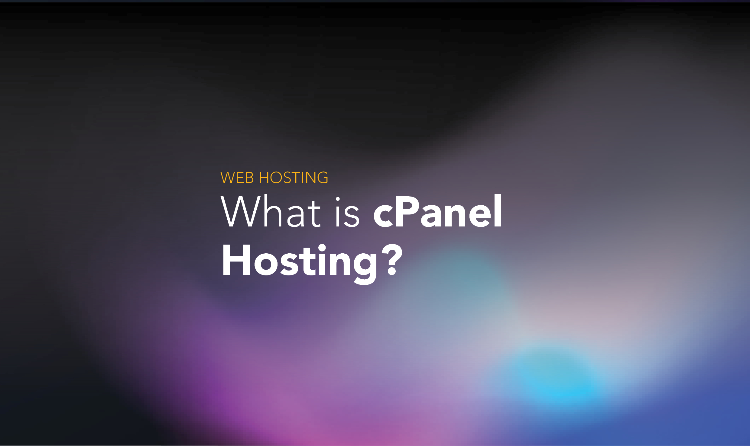 What is cPanel hosting? BeDot Media Group